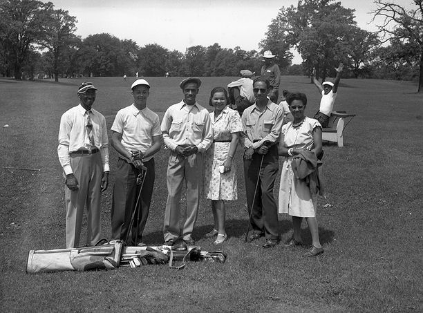 1948 Negro Open Golf Tournament - Theodore Wirth Golf Course